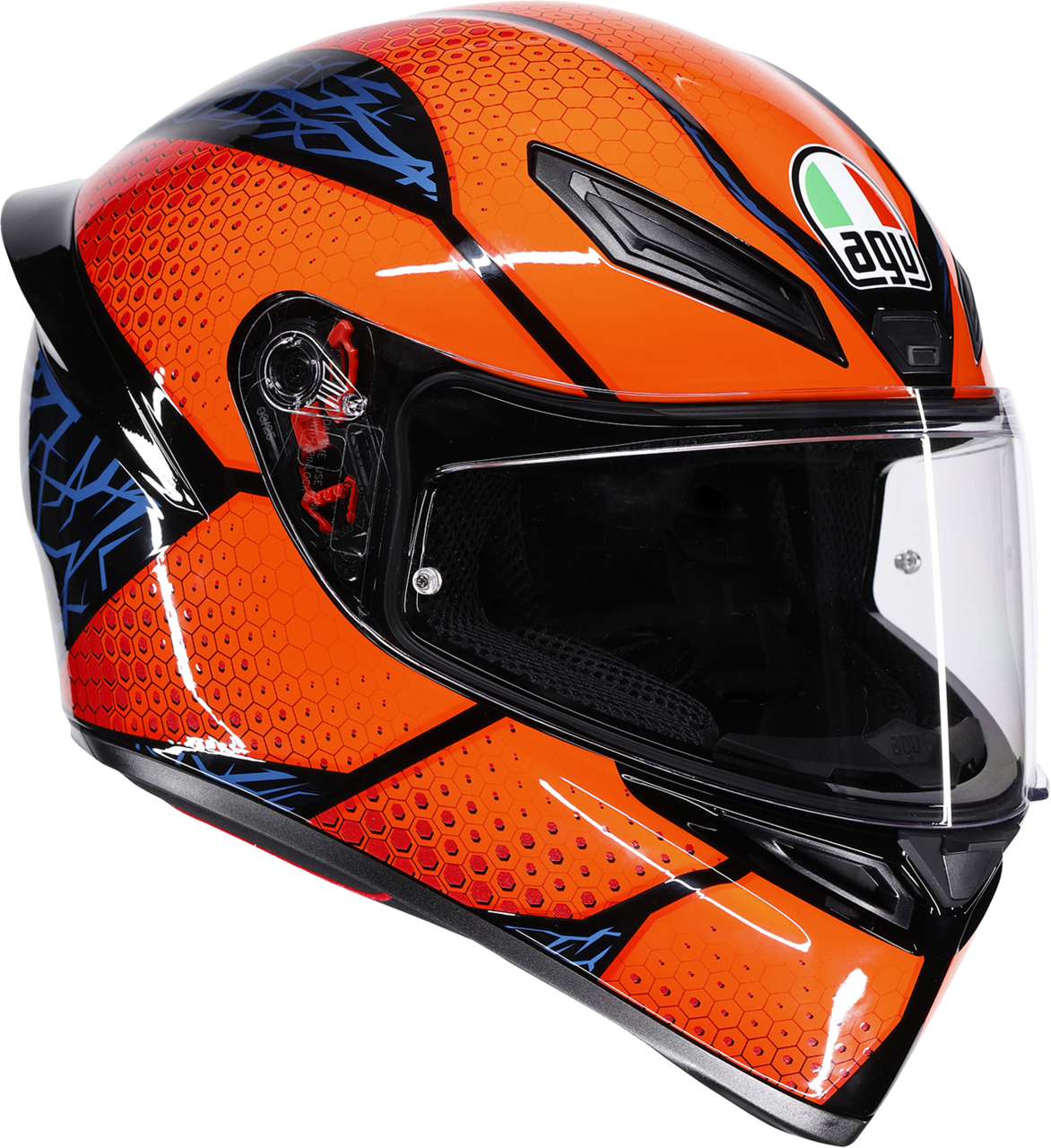agv k1 blue S Soleluna 2018 Helmet S Comfort interior AGV K1 S Speedarmor Helmet