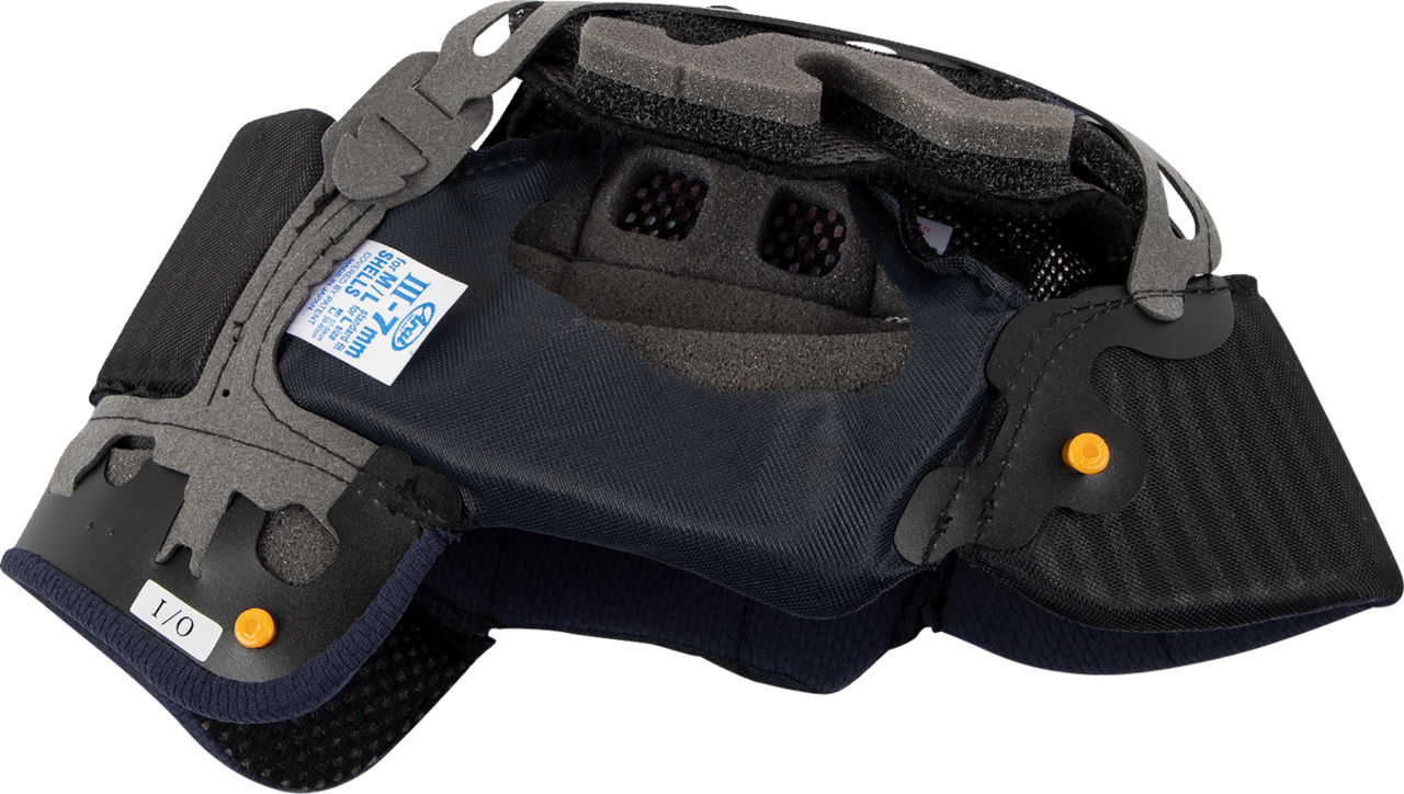 arai corsair x helmet liner Motorcycle for Corsair-X Carbon 2024-2025, Comfortable Helmet Liner Replacement Pads, Breathable Soft Cushion Inner Padding Soft Cushion,A Black : Automotive Designed for optimal comfort and a secure fit Arai Corsair-X III Interior Pad-