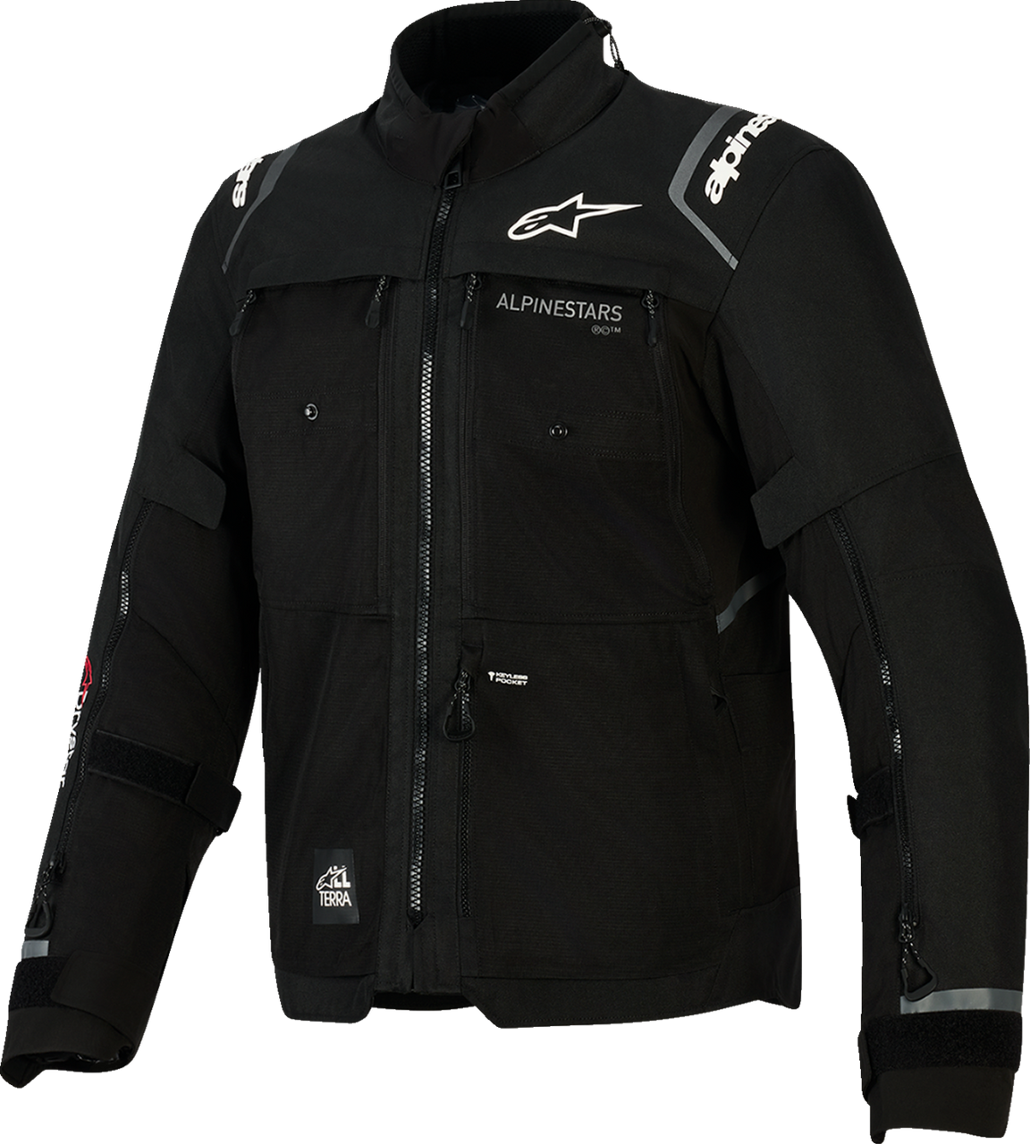 ALPINESTARS 3201126-10-3XL Cusco Drystar® Jacket - Black 3XL
