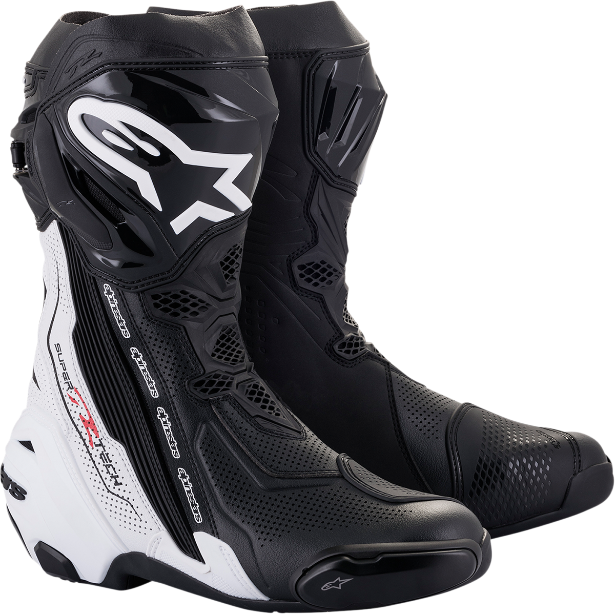 ALPINESTARS 2220121-12-43 Supertech R Vented Boots - Black/White