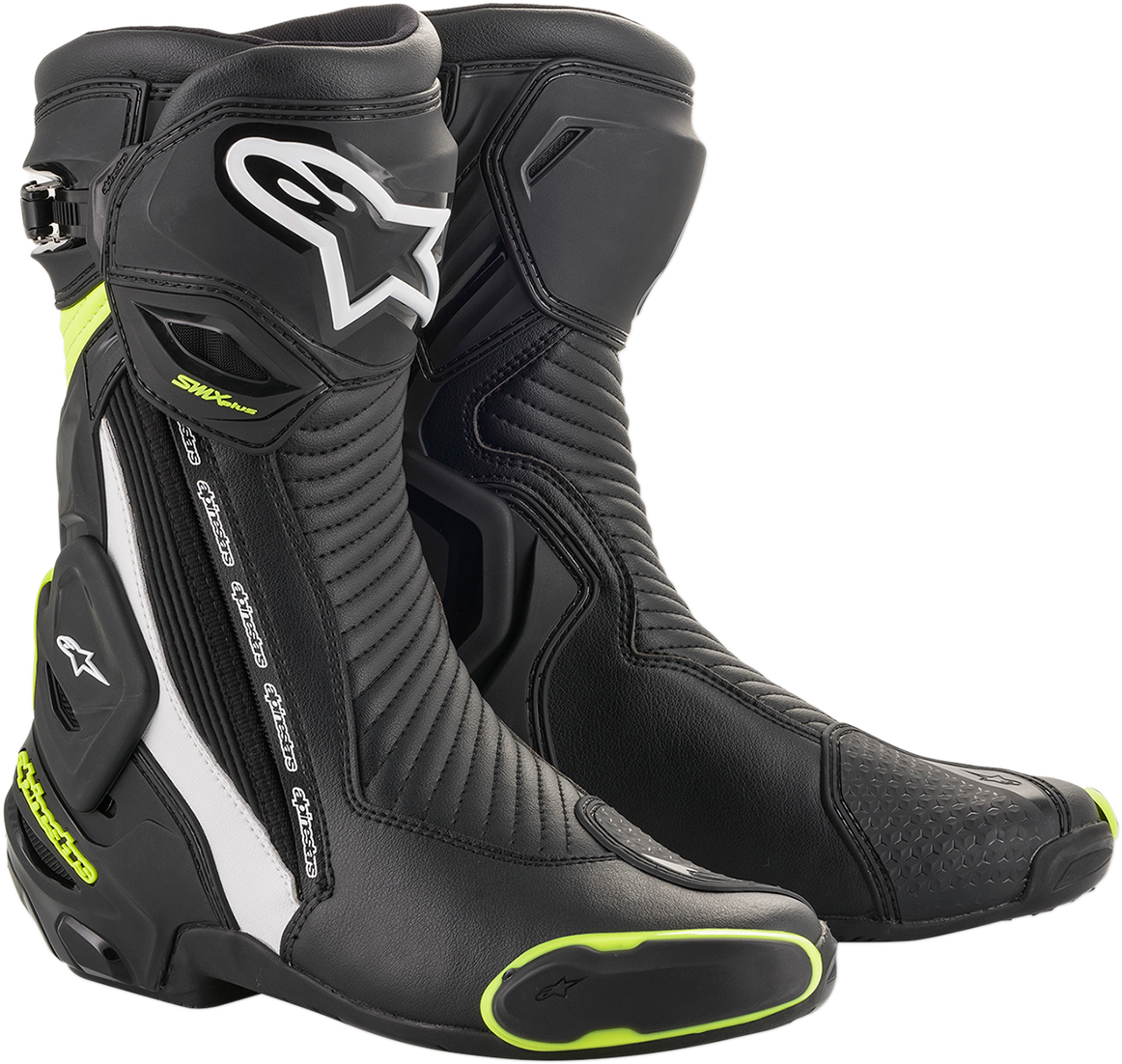 ALPINESTARS 2221019-125-47 SMX Plus Boots - Black/White/Yellow