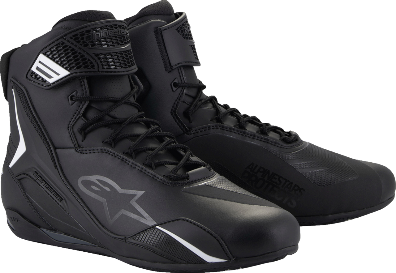 Alpinestars ブラック ハイカットシューズ ALPINESTARS 2510425-10-14 Faster-4 Shoes - Black US 14
