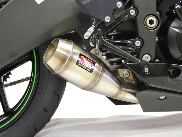 COMPETITION WERKES WK608 SLIP ON EXHAUST SYSTEM STAINLESS