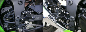 Sato Racing Rearsets Ninja 250R Black 08-11 Sato Racing Rearsets Ninja 250R Black 08-11