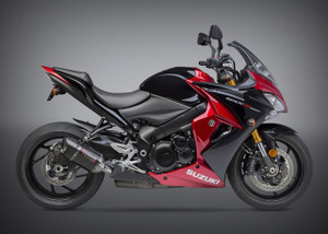 YOSHIMURA 11100EM220 ALPHA CARBON CF SLIP-ON EXHAUST GSX-S1000 GSX-S1000F 16-19