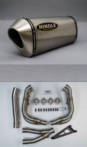 Hindle 75-0752Cc Evo Cf Full Exhaust System Evolution Carbon Fiber
