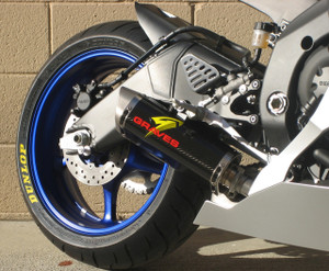 GRAVES GMS EXY-15R6-CBSC SLIP ON SO EXHAUST SYSTEM
SHORTY CARBON FIBER CF MUFFLER W TITANIUM TI END CAP
YAMAHA YZFR6 YZF-R6 YZF R6 600
06 07 08 09 10 11 12 13 14 15 16 2006 2007 2008 2009 2010 2011 2012 2013 2014 2015 2016 GRAVES GMS EXY-15R6-CBSC SLIP ON SO EXHAUST SYSTEM
SHORTY CARBON FIBER CF MUFFLER W TITANIUM TI END CAP
YAMAHA YZFR6 YZF-R6 YZF R6 600
06 07 08 09 10 11 12 13 14 15 16 2006 2007 2008 2009 2010 2011 2012 2013 2014 2015 2016