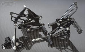 SATO RACING BLACK REARSETS H-CBR117RS-BK CBR1000RR 17-19 SATO RACING BLACK REARSETS H-CBR117RS-BK CBR1000RR 17-19