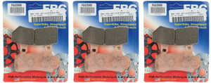 EBC HH Double H Sintered Metal Brake Pads - FA409HH 3 SETS TOTAL FRONT & REAR EBC HH Double H Sintered Metal Brake Pads - FA409HH 3 SETS TOTAL FRONT & REAR