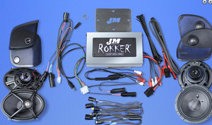 J&M STAGE-5 ROKKER XXR CUSTOM 800W 4-SPEAKER/AMPLIFIER INSTALL KIT 15-20 ROADGLIDE J&M STAGE-5 ROKKER XXR CUSTOM 800W 4-SPEAKER/AMPLIFIER INSTALL KIT 15-20 ROADGLIDE