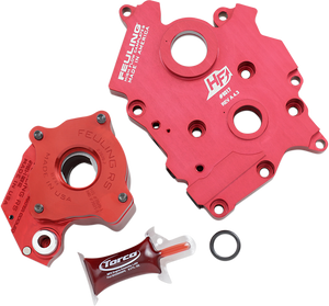 FEULING 7199 RACE Oil Pump and Cam Plate Kit M8 Center Water Cooled FEULING 7199 RACE Oil Pump and Cam Plate Kit M8 Center Water Cooled
