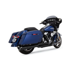 Vance & Hines 16721 Chrome Supersport Slip-on Exhaust 17-24 m8 FL