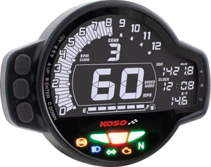 KOSO NORTH AMERICA BA078100-GR MS-01 Multifunction Gauge - Honda Grom