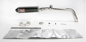 YOSHIMURA 1227272 RS5 RS-5 SLIP ON SO EXHAUST SYSTEM
CARBON FIBER CF MUFFLER W CF END CAP
STAINLESS STEEL SS LINK MID PIPE
HONDA CBR600RR CBR600 CBR 600 600RR
07 08 2007 2008
