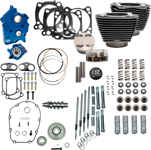 S&S 310-1238 Granite / high 132" Power Pack 550 Gear cam oil cooled m8 S&S 310-1238 Granite / high 132" Power Pack 550 Gear cam oil cooled m8