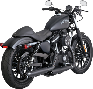 Vance & hines 46361 3" Black Twin Slash Slip-On exhaust Mufflers Vance & hines 46361 3" Black Twin Slash Slip-On exhaust Mufflers