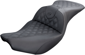 Saddlemen I14-07-182 Roadsofa Lattice Stitch Seat Black Chieftain RoadMaster Springfield 14-23 Saddlemen I14-07-182 Roadsofa Lattice Stitch Seat Black Chieftain RoadMaster Springfield 14-23