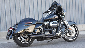 Bassani 1F72B 2:1 Road Rage Black Mid-Length Megaphone Full Exhaust fl 17-23 Bassani 1F72B 2:1 Road Rage Black Mid-Length Megaphone Full Exhaust fl 17-23