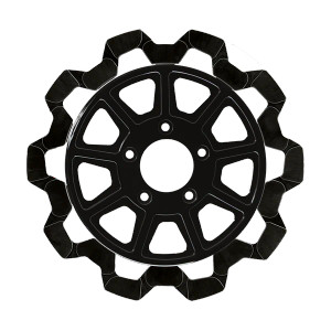 Lyndall Racing 4103-1133 9 Spoke Rotor Bow Tie 11.8" x 5mm Black Lyndall Racing 4103-1133 9 Spoke Rotor Bow Tie 11.8" x 5mm Black