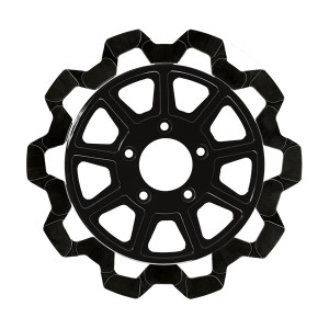 Lyndall Racing 2107-2133 9 Spoke Rotor Bow Tie Cut 11.5" x 6mm Black Lyndall Racing 2107-2133 9 Spoke Rotor Bow Tie Cut 11.5" x 6mm Black