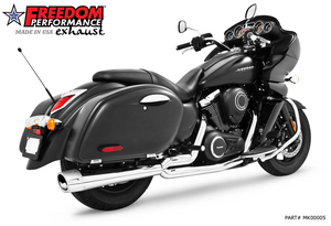 Freedom Performance MK00059 Chrome 2:1 Exhaust 1700 VN1700 NOMAD VAQUERO
