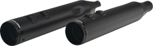 Khrome Werks 202940 Black 4.5" hp+ Race Tip Exhaust Mufflers FL m8 17-23 Khrome Werks 202940 Black 4.5" hp+ Race Tip Exhaust Mufflers FL m8 17-23