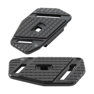 Arlen Ness 410-028 Speedliner Passenger Floorboards Black FL Glides