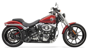 Bassani Xhaust 1SD2FB Black Sweeper Radius Exhaust for 86- UP Softail 07-UP Softail Rocker 2013-UP Breakout 06-UP Dyna Glide Bassani Xhaust 1SD2FB Black Sweeper Radius Exhaust for 86- UP Softail 07-UP Softail Rocker 2013-UP Breakout 06-UP Dyna Glide