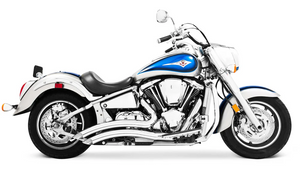 Freedom MK00003 Chrome Sharp Curve Radius Exhaust Vulcan 2000 Freedom MK00003 Chrome Sharp Curve Radius Exhaust Vulcan 2000