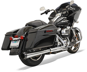 Bassani 1F17R Crossover Eliminator and Chrome Slip on Muffler for 2017-2020 Bagger Bassani 1F17R Crossover Eliminator and Chrome Slip on Muffler for 2017-2020 Bagger