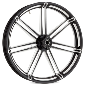 Arlen Ness 71-522 18 x 5.50 7-Valve Forged Wheels, Black