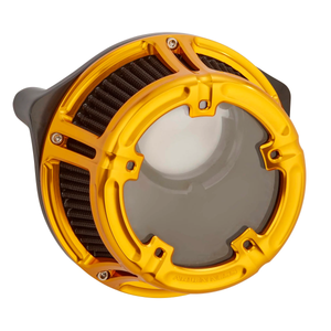 Arlen Ness 18-175 Method? Air Cleaner, Gold 17-2023 M8 Models