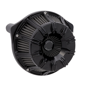 Arlen Ness 600-008 10-Gauge? Inverted Series Air Cleaner, All Black 17-2023 M8 Models