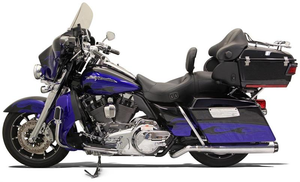 Bassani 1F39R Chrome Pseudo Left Side Muffler/Pipe for Bagger Bassani 1F39R Chrome Pseudo Left Side Muffler/Pipe for Bagger