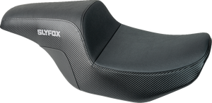 SlyFox 4685B-Slyfox Drifter Tour Seat Vinyl w/ Slipstop  Gray Logo FL 23-24