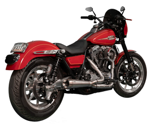 Trask TM-5030 Assault: 2 Into 1 Harley-Davidson FXR Exhaust Brushed Stainless Trask TM-5030 Assault: 2 Into 1 Harley-Davidson FXR Exhaust Brushed Stainless