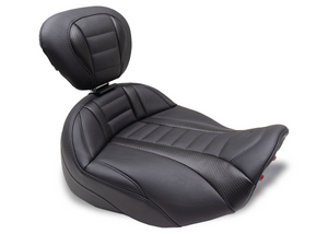 Mustang 89401 Deluxe Touring Seat & Backrest Road Street Glide 24-25 Mustang 89401 Deluxe Touring Seat & Backrest Road Street Glide 24-25