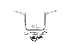 Fat Baggers 809114 1½" Pointed Top Handlebar Kit- 14" Chrome- 08-13 Street Glide/Electra Glide Models Fat Baggers 809114 1½" Pointed Top Handlebar Kit- 14" Chrome- 08-13 Street Glide/Electra Glide Models