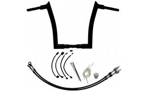 Fat Baggers 809614-B 1½" Pointed Top Handlebar Kit- 14" Black- 18-20 Road King Special Models Fat Baggers 809614-B 1½" Pointed Top Handlebar Kit- 14" Black- 18-20 Road King Special Models