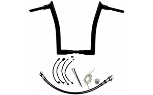 Fat Baggers 809616-B 1½" Pointed Top Handlebar Kit- 16" Black- 18-20 Road King Special Models Fat Baggers 809616-B 1½" Pointed Top Handlebar Kit- 16" Black- 18-20 Road King Special Models