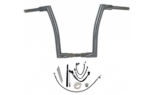 Fat Baggers 619616 1½" Flat Top Handlebar Kit - 16" Chrome-21-22 Road King Special Models Fat Baggers 619616 1½" Flat Top Handlebar Kit - 16" Chrome-21-22 Road King Special Models