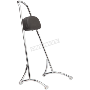 Burly B13-1505C Chrome Tall Sissy Bar w/Pad Burly B13-1505C Chrome Tall Sissy Bar w/Pad