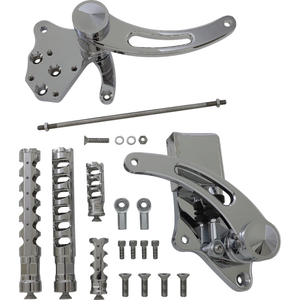 Accutronix FC103-KSAKC Forward Controls Forward Control - Chrome - Slotted Accutronix FC103-KSAKC Forward Controls Forward Control - Chrome - Slotted