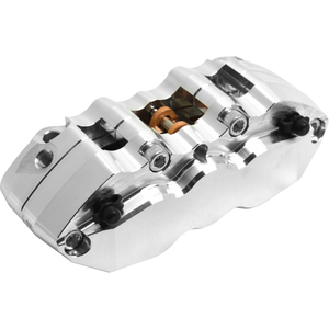 Hawg Halters RHRMCC6108 Radial Mount 6-Piston Brake Caliper Caliper - Chrome Hawg Halters RHRMCC6108 Radial Mount 6-Piston Brake Caliper Caliper - Chrome