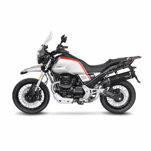 Leovince 14348EBU LV ONE EVO BLACK EDITION for MOTO GUZZI V85 TT 2019 - 2023 Leovince 14348EBU LV ONE EVO BLACK EDITION for MOTO GUZZI V85 TT 2019 - 2023