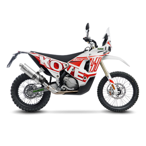 Leovince 14449EU LV ONE EVO for KOVE 450 RALLY LOW/HIGH 2023 - 2024 Leovince 14449EU LV ONE EVO for KOVE 450 RALLY LOW/HIGH 2023 - 2024