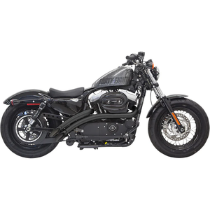 Bassani 1X2FB Radial Sweeper Exhaust - Black - '14-'19 XL