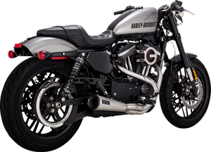 Vance 27327 Brushed 2:1 Upsweep Exhaust Sportster 14-22 Vance 27327 Brushed 2:1 Upsweep Exhaust Sportster 14-22