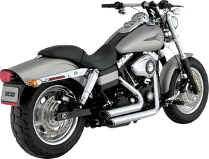 Vance 17317 Chrome Short Shot Staggered Exhaust  06-09 Dyna Vance 17317 Chrome Short Shot Staggered Exhaust  06-09 Dyna