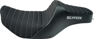 Slyfox 4704B-SlyFox Highnoon Seat Classic Stitch Gray Logo 23-25 Glide FL Slyfox 4704B-SlyFox Highnoon Seat Classic Stitch Gray Logo 23-25 Glide FL